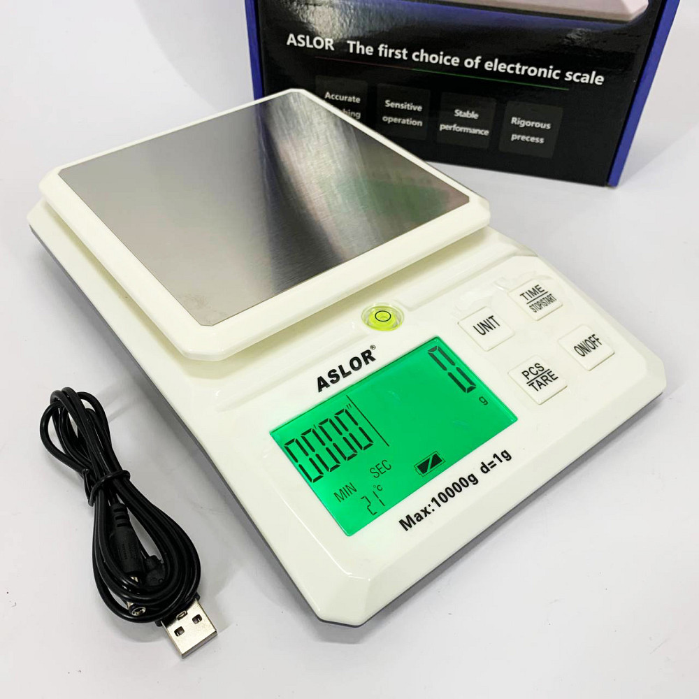 Торгові ваги електронні для зважування продуктів QZ-168 10кг, Мірні ваги для кухні SZ-51 Івано-Франківськ - фото 9