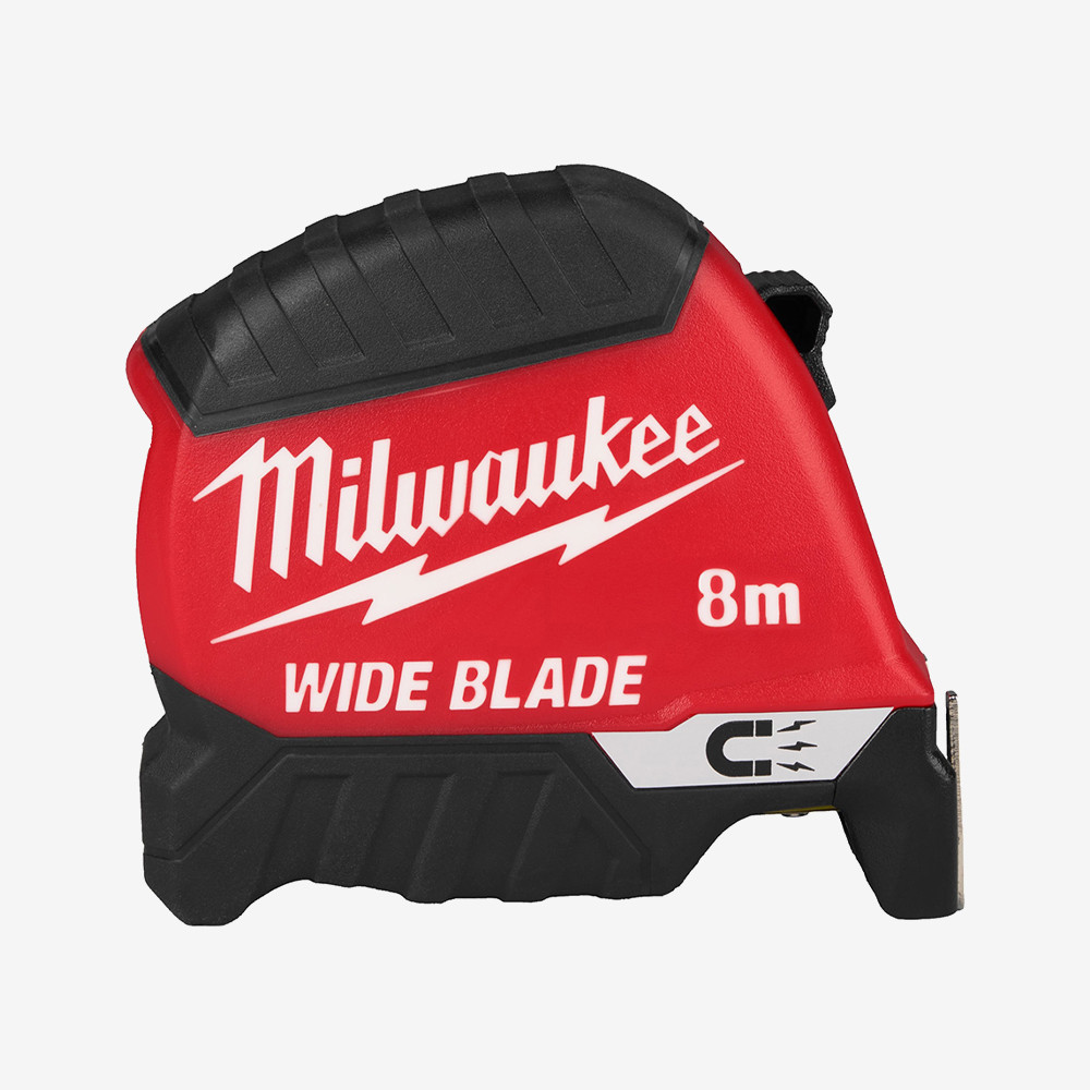 Рулетка магнітна WIDE BLADE MAGNETIC MILWAUKEE (Gen2), (полотно 35мм), 8м Одеса - фото 1