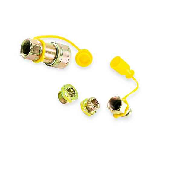 Муфта воздух камаз евро папа,мама желтый м22 , переходник м16 соединител. Мукачево