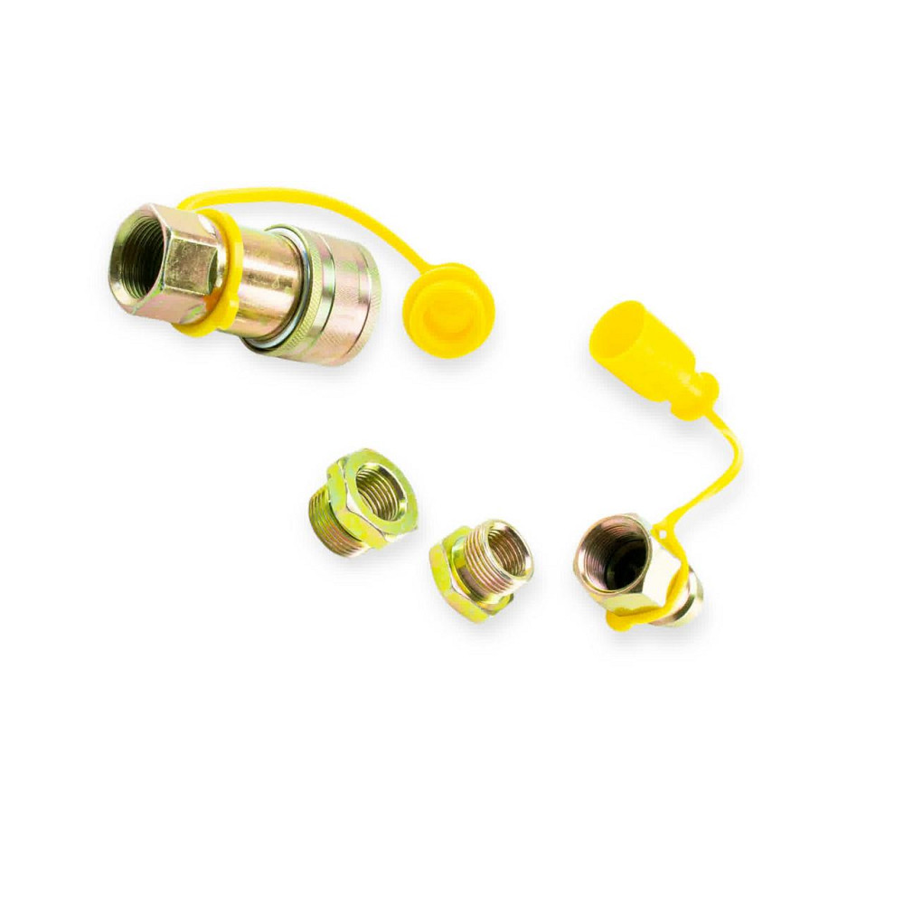 Муфта воздух камаз евро папа,мама желтый м22 , переходник м16 соединител. Мукачево - изображение 1