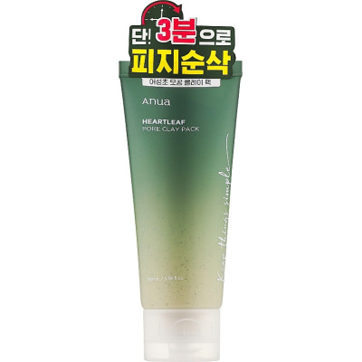 Маска для обличчя Anua Heartleaf Pore Clay Pack Глиняна змивна з каоліном і бентонітом 100 мл (8809640734281) Вінниця - фото 1