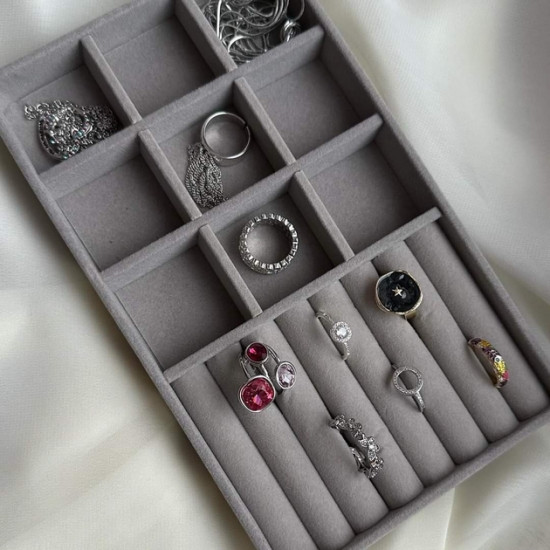 Органайзер-підставка під прикраси для зберігання ювелірних виробів на 10 відділів Вінниця - фото 3