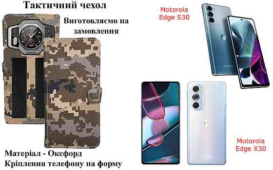 Тактичний чохол для Infinix Smart 10 Plus, кріпиться до спорядження на липучці Київ