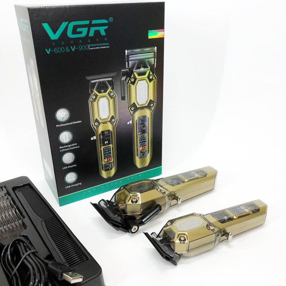 Миюча машинка для стрижки VGR 2 в 1 VGR V-600 V-900, Машинки для стрижки професійні машини LC-91 Львів - фото 4