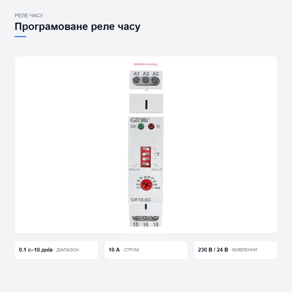 Программируемое реле времени GEYA Киев - изображение 11
