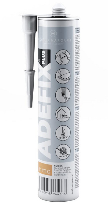 Клей стикувальний ADEFIX PLUS NMC для поліуретану і дюрополімеру білий 290 мл Київ - фото 1