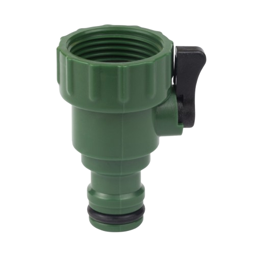 Кран запорний в/р 3/4" для конектора 1/2" з адаптерами ABS Grad Житомир