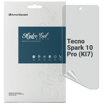 Плівка захисна Armorstandart Matte Tecno Spark 10 Pro (KI7) (ARM67792) Вінниця - фото 1