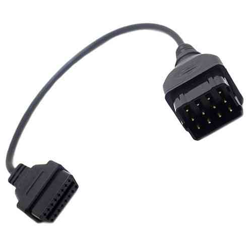 Переходник OBD2 16pin мама на 12pin папа для ГАЗ, адаптер для автосканера диагностики авто Киев