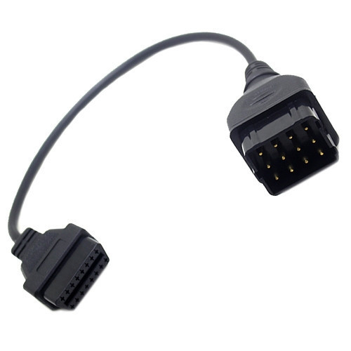Переходник OBD2 16pin мама на 12pin папа для ГАЗ, адаптер для автосканера диагностики авто Киев - изображение 1