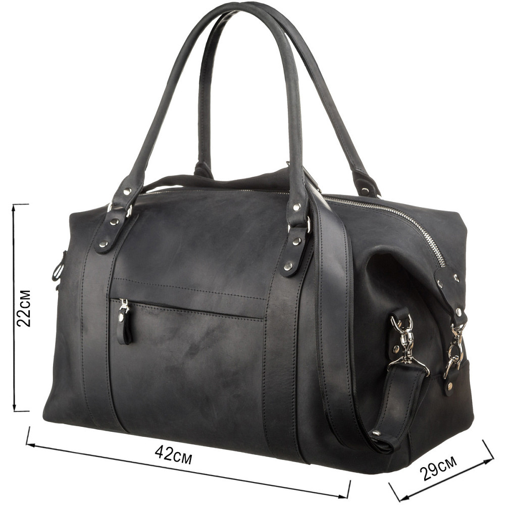 Сумка дорожня SHVIGEL 15302 Чорна Київ - фото 3