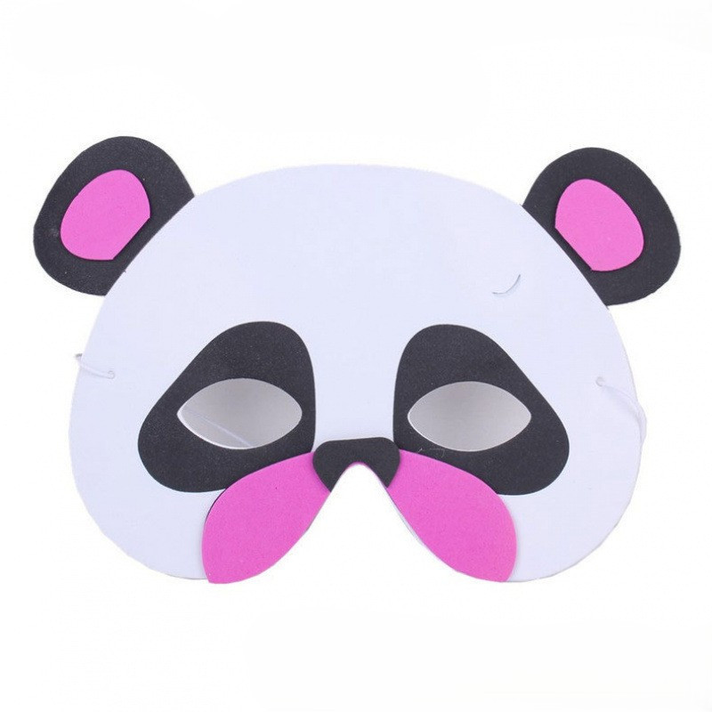 Дитяча маска Панда one size різнобарвний Київ - фото 1