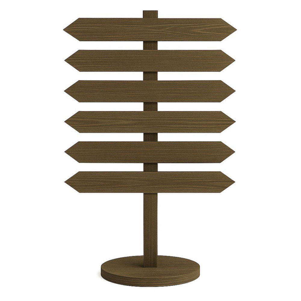 Підлогова стрілка-покажчик "Праяда" палісандр Миколаїв - фото 1