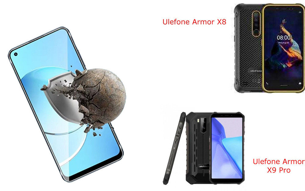 Защитное стекло DefenzoGlass для Ulefone Armor X8, Armor X9 Pro – двойная прочность Киев - изображение 2
