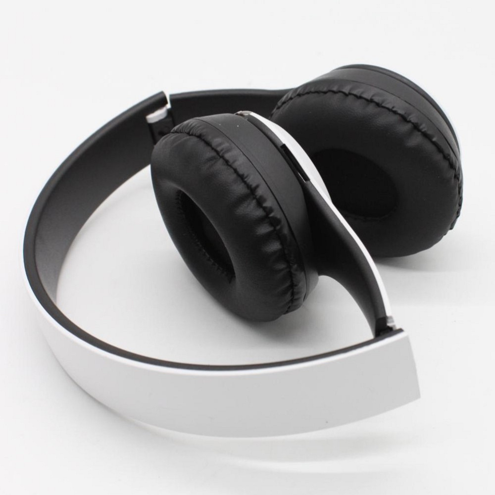 Бездротові Bluetooth навушники з мікрофоном та Mp3 плеєром, P47, Білий / Стерео гарнітура / Накладні навушники блютуз Київ - фото 6