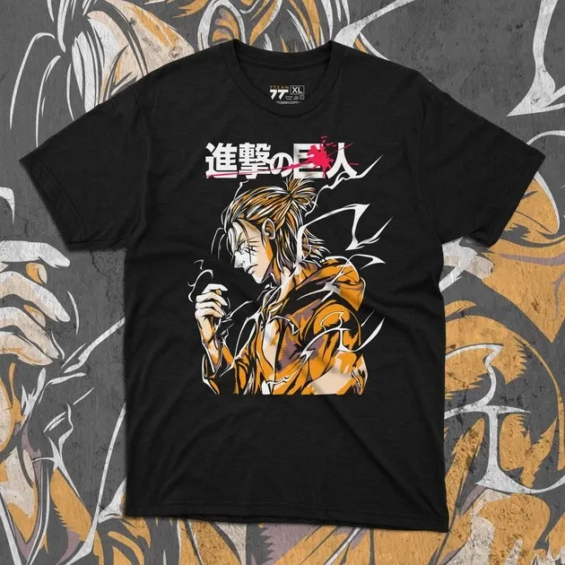 Футболка чоловіча з  принтом Атака Титанов Эрен Егер 2 Розмір 48 Дніпро - фото 1