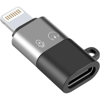 Переходник USB-C F to Lightning M charger-audio XoKo (AC-029) Винница - изображение 1