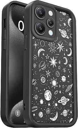 Силиконовый чехол для Xiaomi Redmi 12 4G тонкий лёгкий мягкий с защитой камеры антишок чёрный Киев