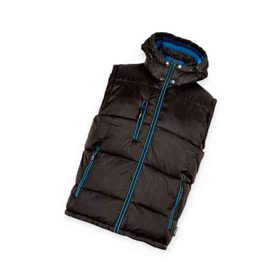 Утеплений жилет з капюшоном Birmingham від вітру, бруду, M нейлон подовж. спинка, 5 кишень Мукачево