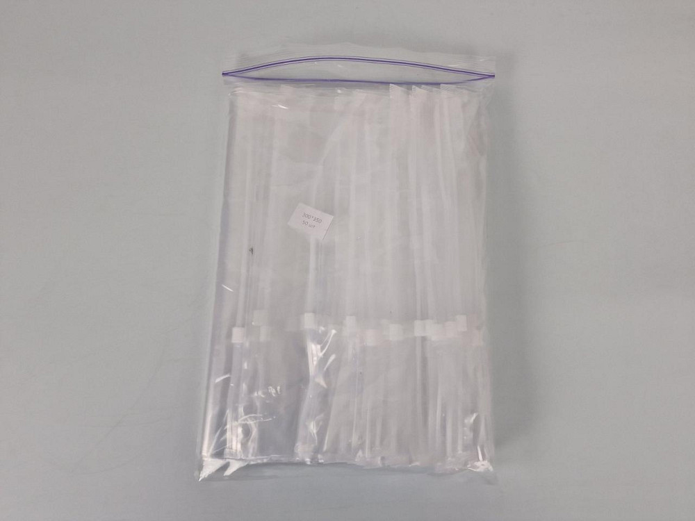 Пакет із замком слайдером (бігунком) 30х35/50 мкм (50 шт.) (1 пачка) Харків - фото 2