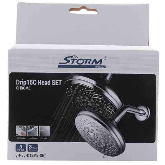 Лійка для душу Storm SH-35-D15M5-SET   ( ST0023 ) 38226 Харьков