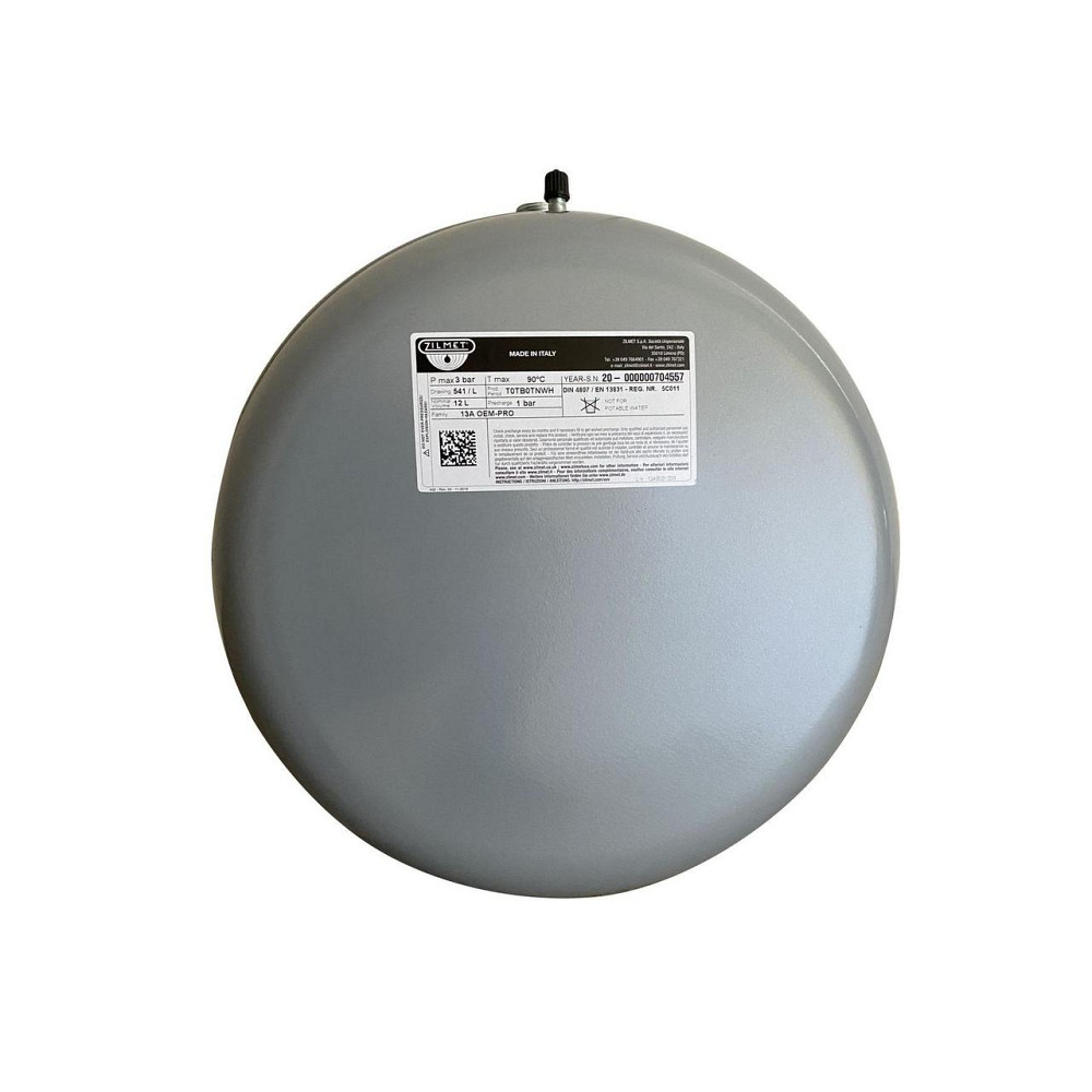 Бак Zilmet oem-pro для монтажа в котлы плоский 12л 3bar арт.541 ( 13A6001206 ) Киев - изображение 4
