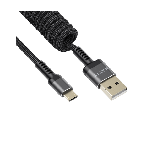 Кабель USB MicroUSB Havit HV-CB6250 2,4A 1,5м чорний Житомир - фото 4