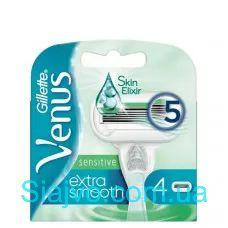 Замінні леза надзвичайно гладкі Gillette Venus, 4 шт (Німеччина) Gillette Venus Extra Smooth Ersatzk Львів - фото 1
