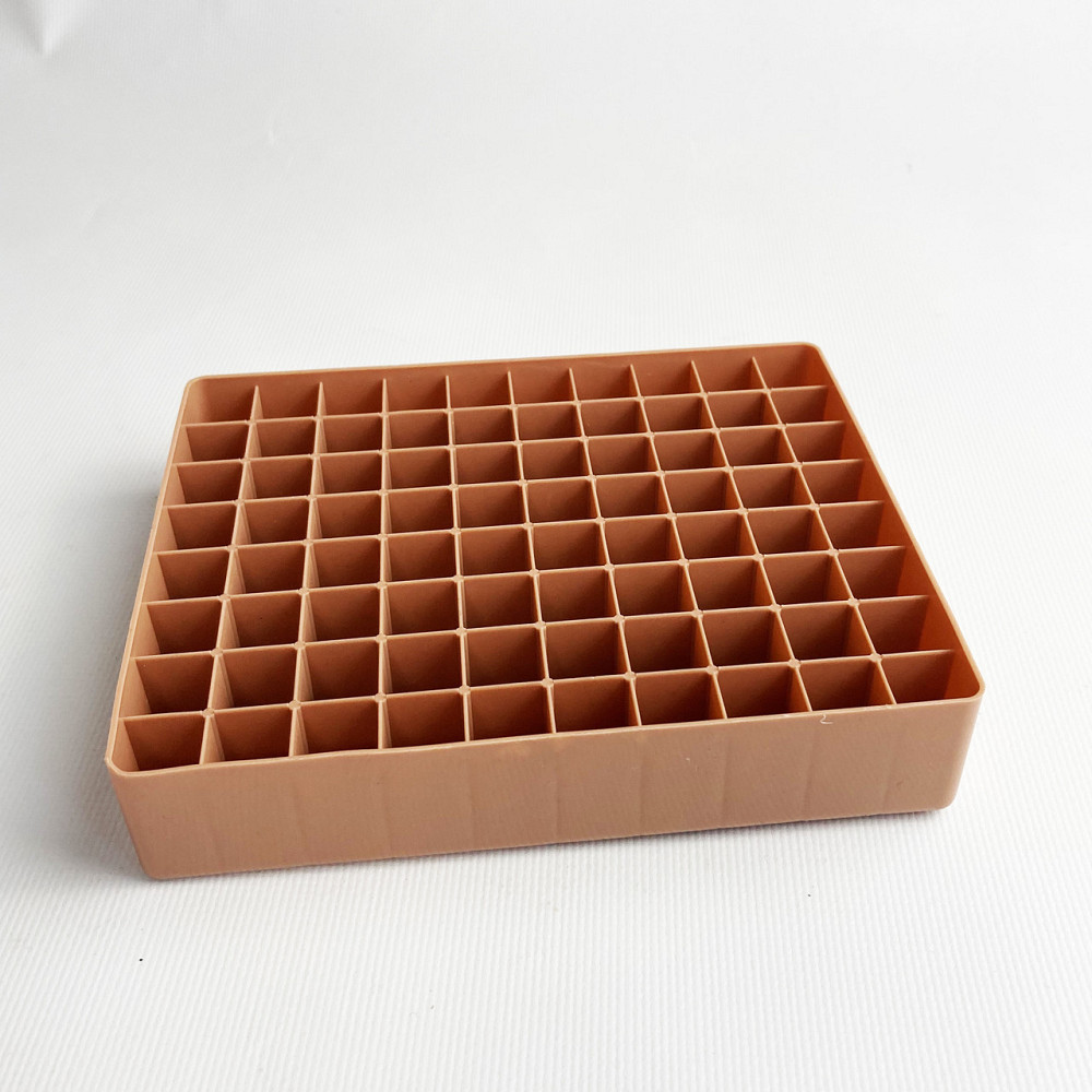 Підставка для маркерів органайзер для канцелярського приладдя 80 осередків Коричнева Кам'янець-Подільський - фото 5