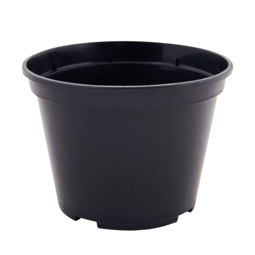 Вазон для розсади 13*9,7см круглий чорний Алеана Житомир - изображение 1