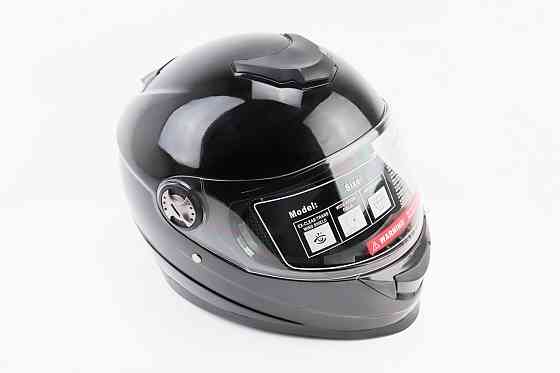 Шолом інтеграл, закритий BLD-М65 М (57-58см), ЧОРНИЙ глянець Киев