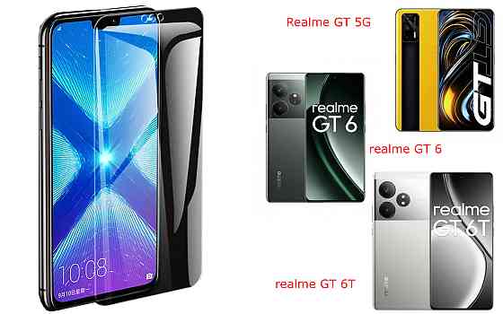 Защитное стекло NeoGlass для Realme GT 5G, realme GT 6, realme GT 6T – ультрапрозрачное и устойчивое Киев