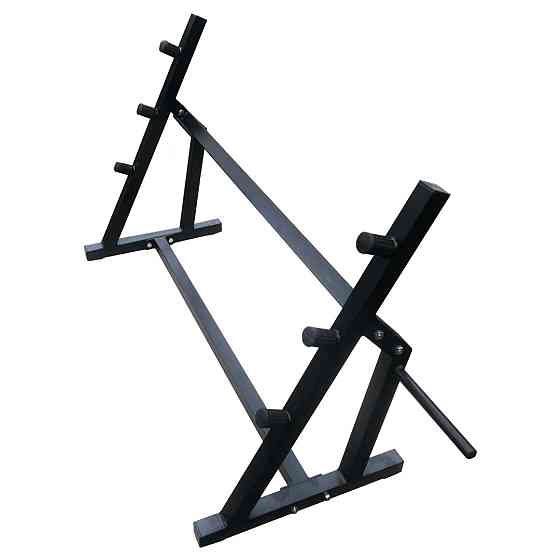 Стійка для зберігання грифів та блінів KZ-806 Стійки для гантелей, грифів та дисків розбірна Київ