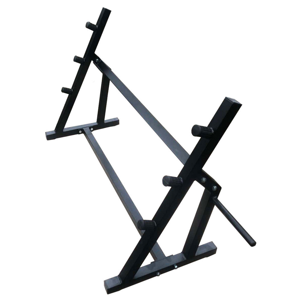 Стійка для зберігання грифів та блінів KZ-806 Стійки для гантелей, грифів та дисків розбірна Київ - фото 2