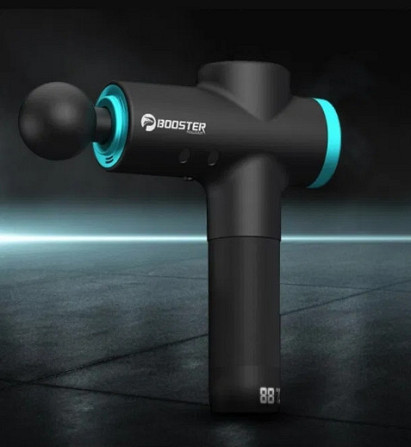 Перкусійний масажер тригерних точок Booster М2 type-C 12V Massage Gun 2500 маг Вінниця - фото 8