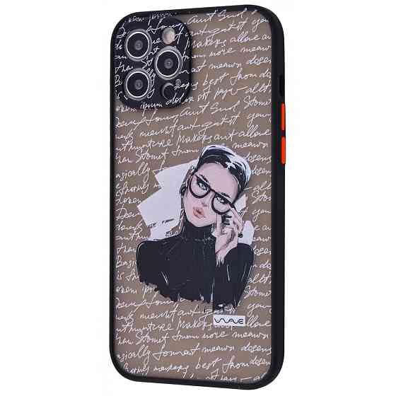 Чохол для Apple Iphone 12 Pro Max училка. Колір чорний FW-19 Івано-Франківськ