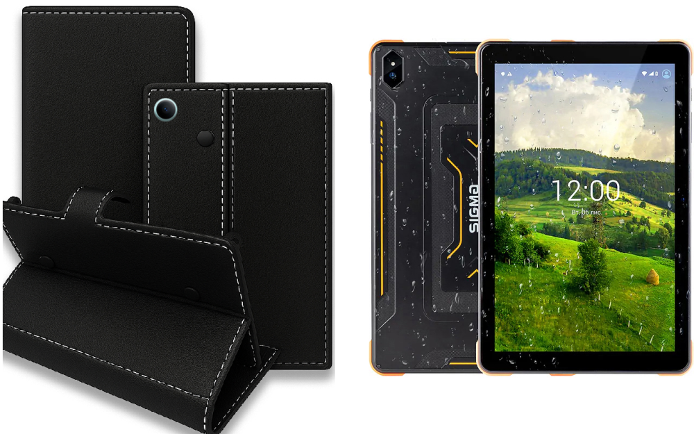Книжка-трансформер для планшета Sigma mobile Tab A1035 Max, колір Black Київ - фото 1