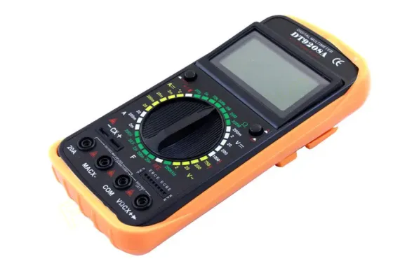 Цифровой тестер, мультиметр DT 9208A Коломыя