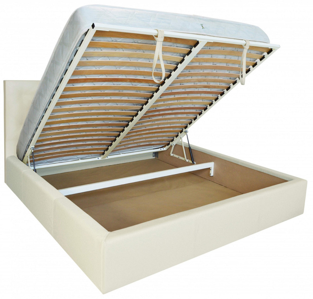 Кровать Coventry VIP 140 х 190 см Fly 2200 A1 С дополнительной металлической цельносварной рамой Белый Днепр - изображение 9