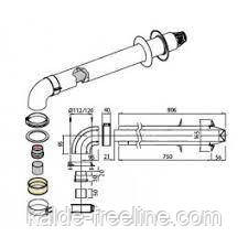 Угол для трубы коаксиальной Харьков - изображение 4