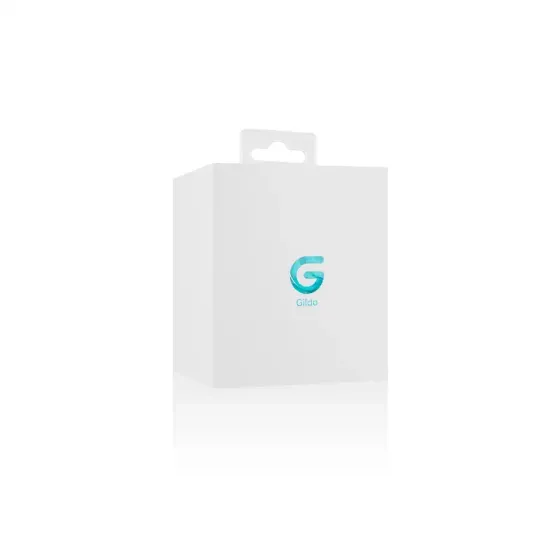 Скляна анальна пробка з внутрішньою спіраллю Gildo Glass Buttplug No. 23 Львів