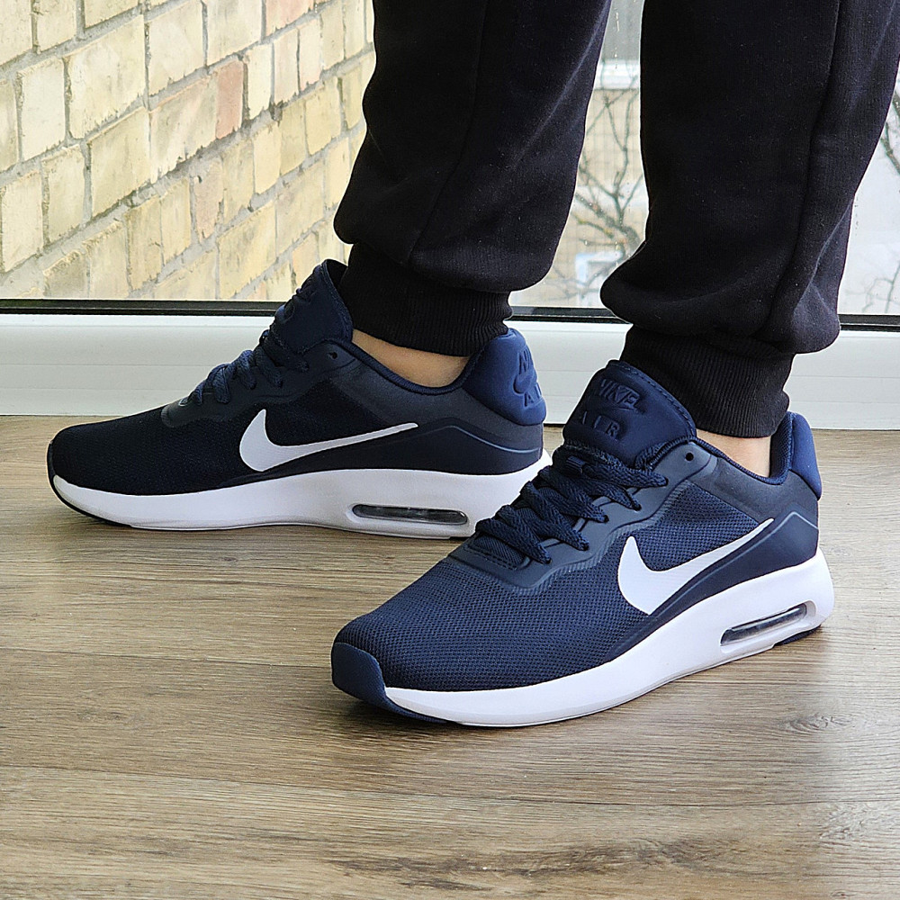 Мужские Кроссовки Nike 90 Синие Найк с Амортизацией Тканевые Летние Сеточка (размеры: 41,42,43,44,45) - 535-4 Днепр - изображение 3