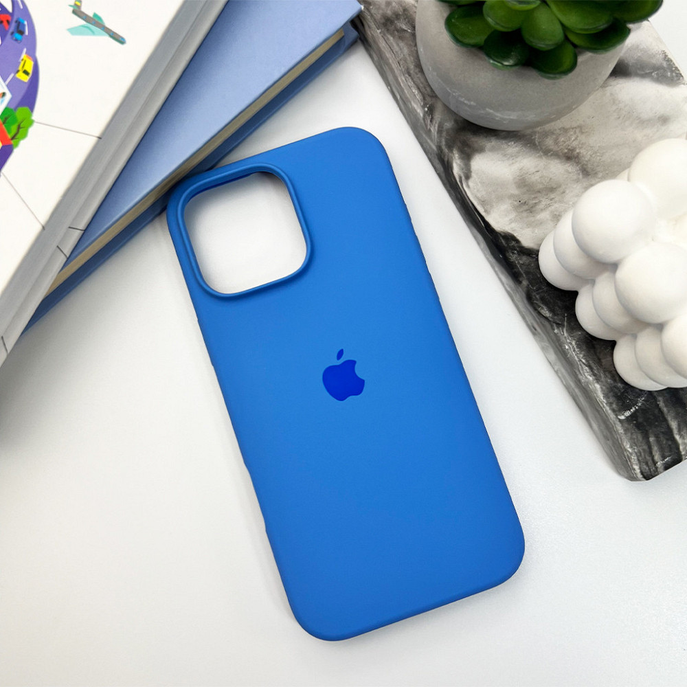 Чохол для смартфона Silicone Full Case AA Open Cam for Apple iPhone 16 Pro 3,Royal Blue Киев - изображение 6
