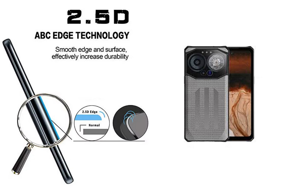 Захисне скло ArmorGlass для Oukitel IIIF150 B3, F150 B3 Pro – стійке до подряпин та ударів Київ - фото 2