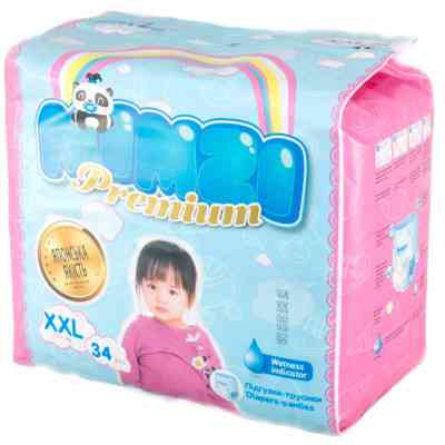 Подгузники Mimzi XXL 15+ кг 34 шт. (MPXXL34) (4820209800159) Винница