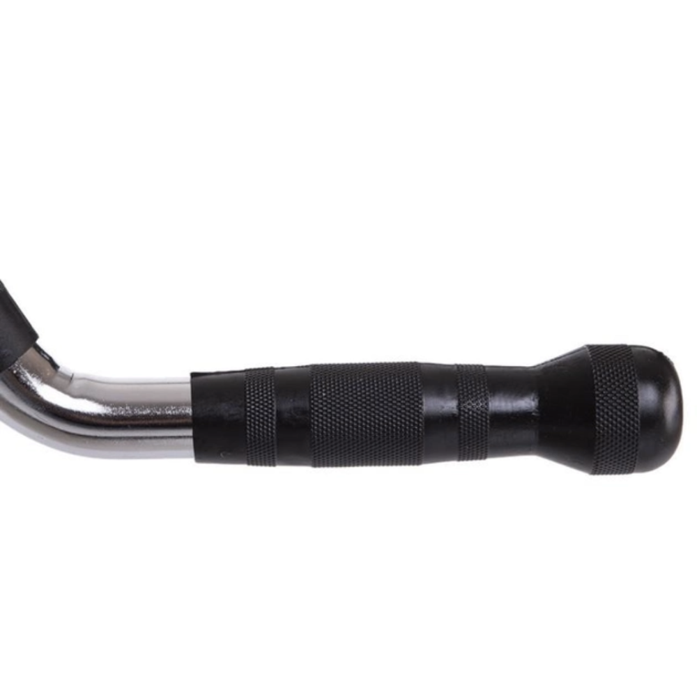 Ручка для тяги York Fitness V-подібна багатофункціональна з гумовими рукоятками, хром Київ - фото 6