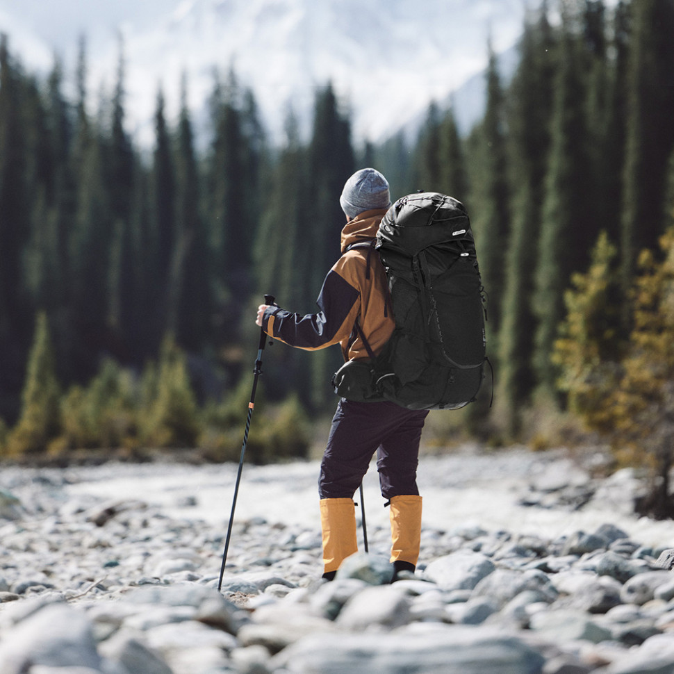 Рюкзак туристичний Naturehike CNK2450XB014, 70 л, чорний, M Рівне - фото 8