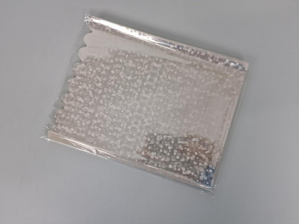 Пакет із малюнком для пакування подарунків (25*35) No87 (ажурний) "Конфеті" (100 шт.) Харків - фото 1