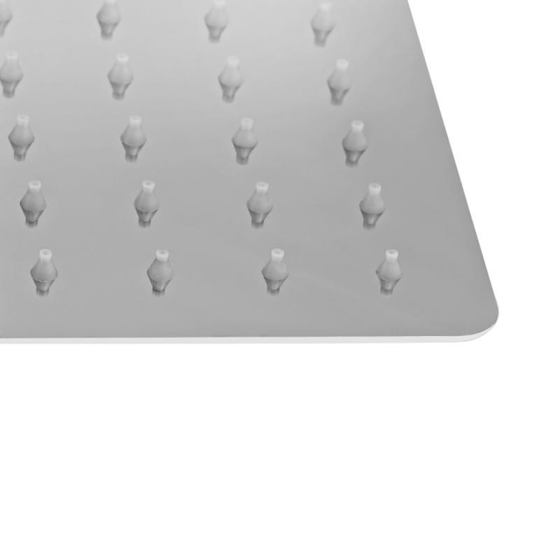 Лейка для верхнего душа Lidz Niagara 225 250x250 мм квадрат нержавейка Chrome Харьков - изображение 5