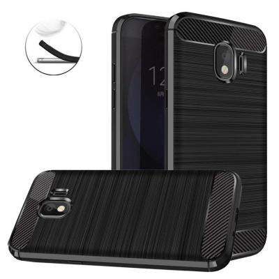 Чехол для мобильного телефона Laudtec для Samsung J4/J400 Carbon Fiber (Black) (LT-J400F) Винница - изображение 5